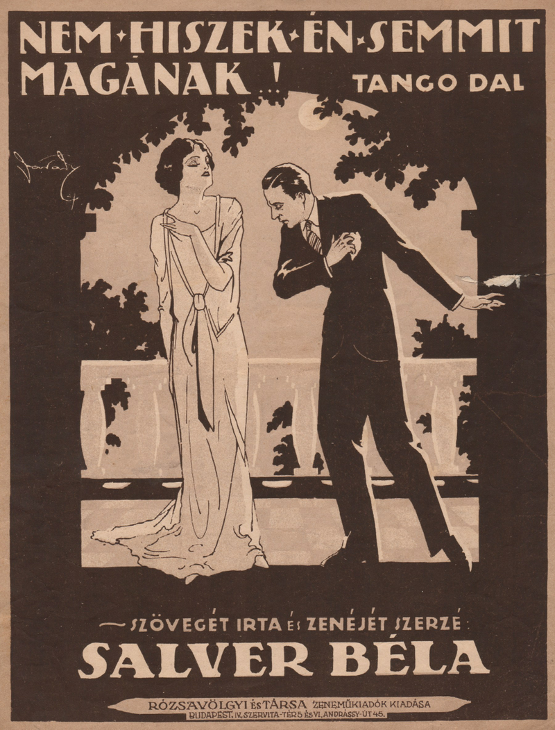 Illustration for article titled Miért szomorú, kisasszony? – csodás kottacímlapok a XX. század elejéről